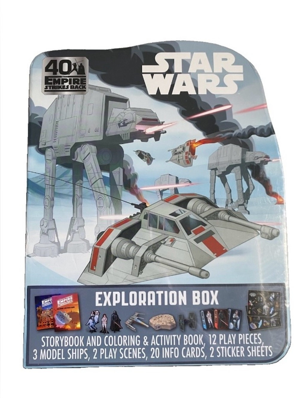 Star Wars Empire Strikes Back 40th Anniversary Exploration Box Playset NEW